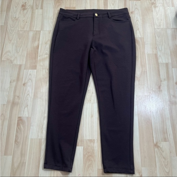 Michael Kors Womens Brown Dress Pants Size 8 - Picture 1 of 7